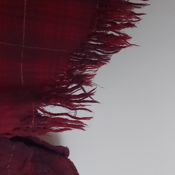 Current/Elliott The Prep School Fray Shirt Cotton Flannel Button Down Si… - Picture 5 of 8